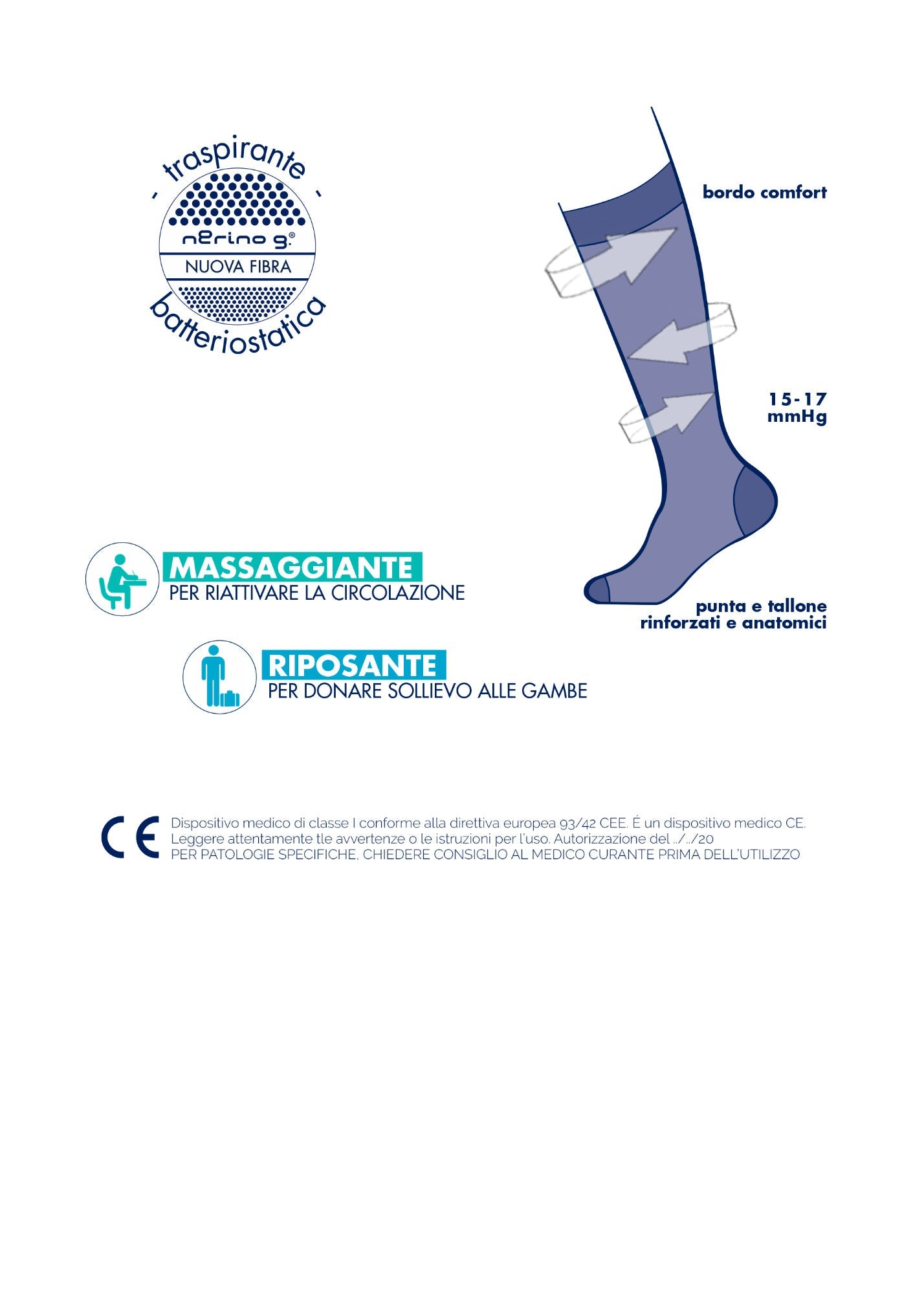 MEN'S KNEE-HIGHS ACTIVE+COMFORT
