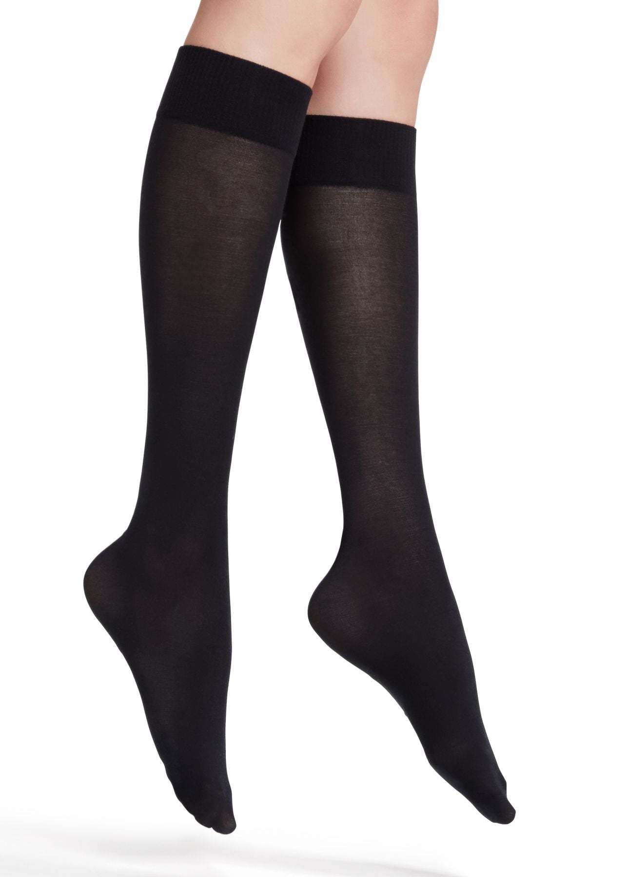 COTTON KNEE-HIGHS