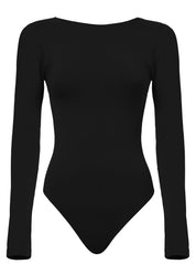 BODYSUIT WITH BACK NECKLINE