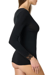 LIGHT CASHMERE SWEATER "V" NECK LACE
