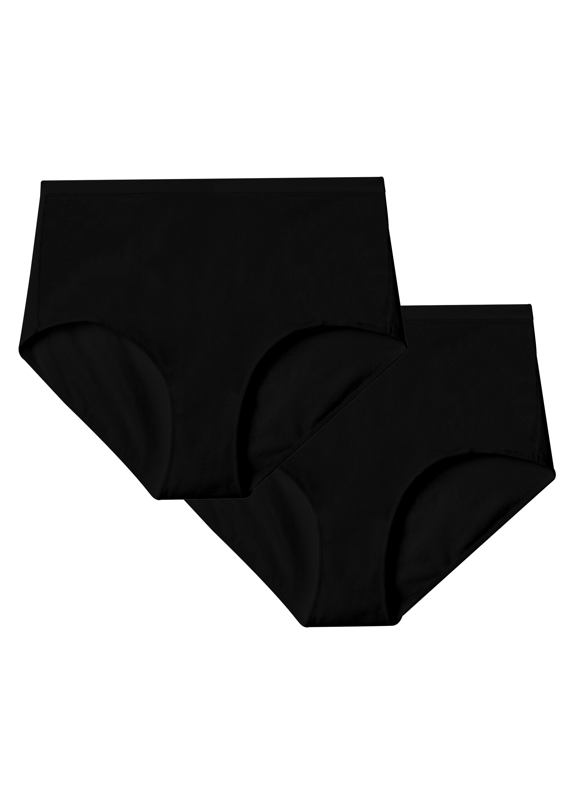 COTTON MIDI BRIEFS 2 PAIRS